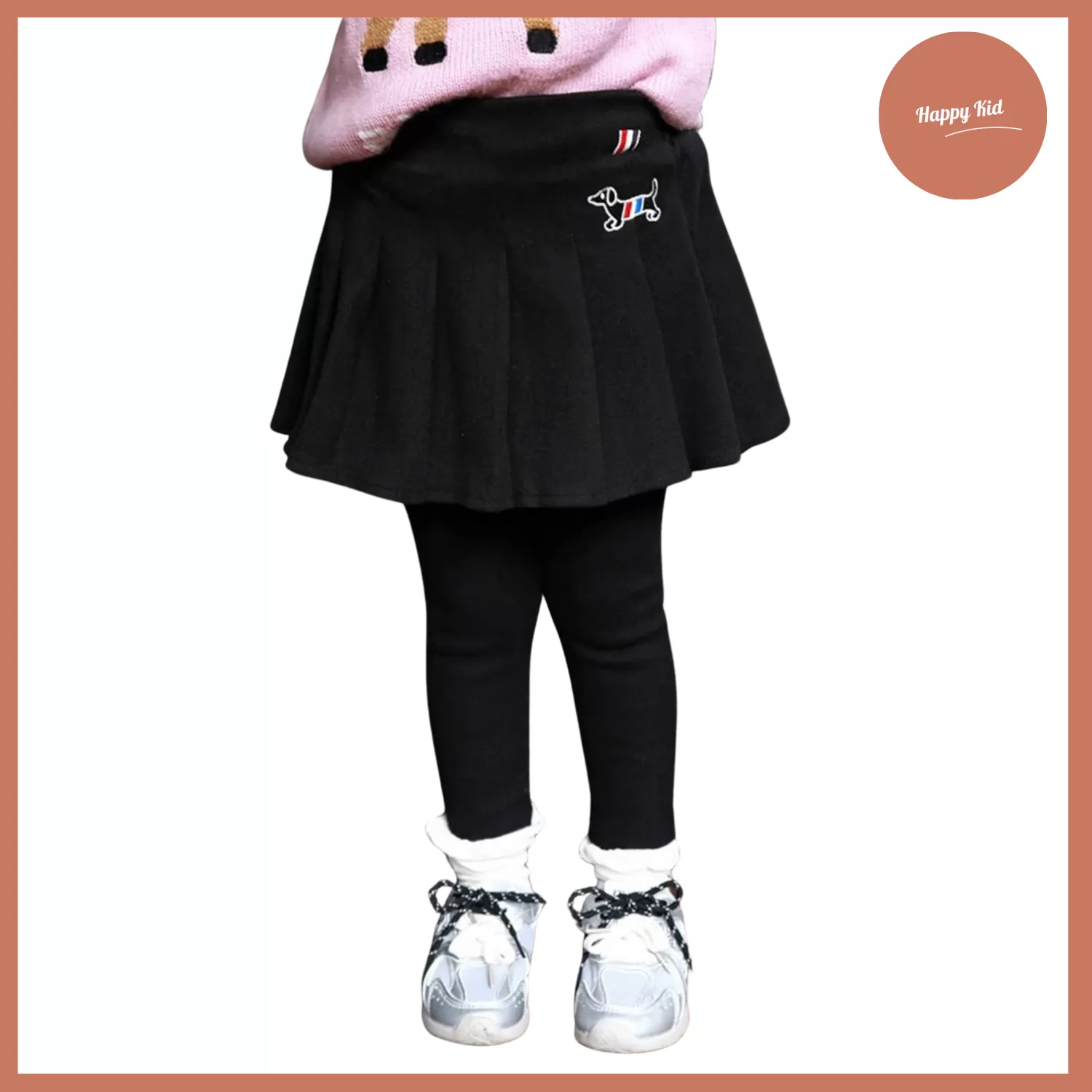 Chân Váy Xếp Ly Đen