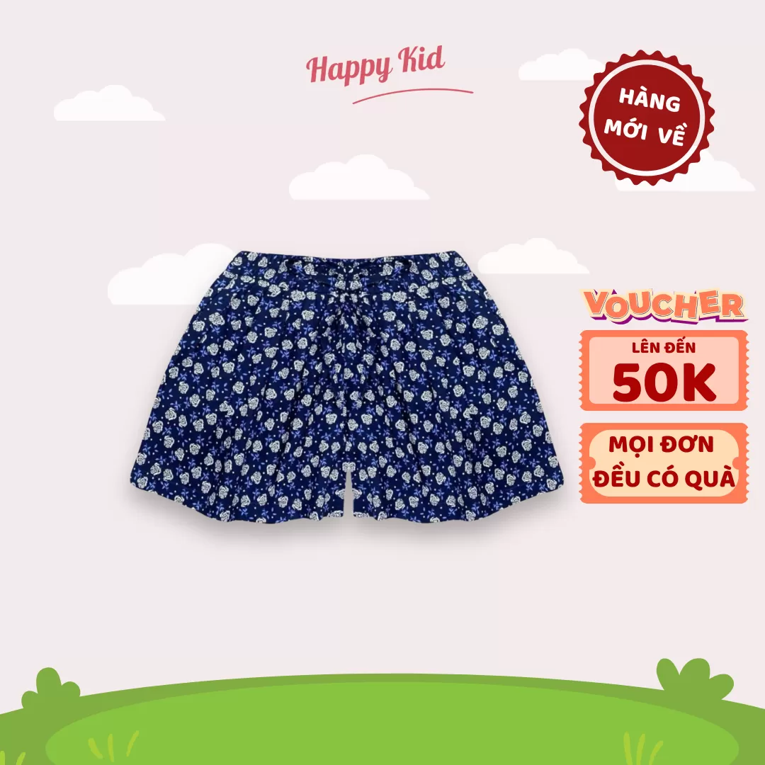 Quần Đùi Cho Bé Gái Chất Liệu Cotton Thoáng Mát