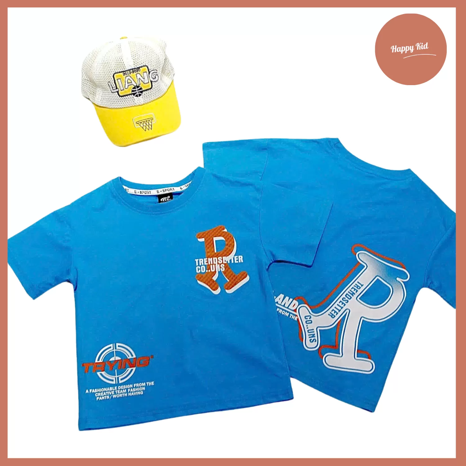 Áo Phông Bé Trai Chữ R