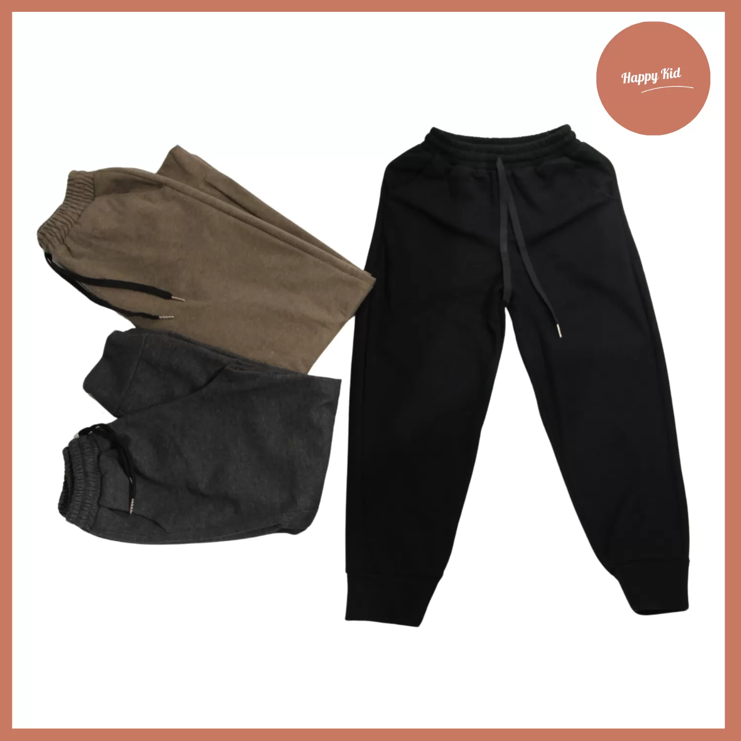 Quần Nỉ Bo Gấu Cho Bé